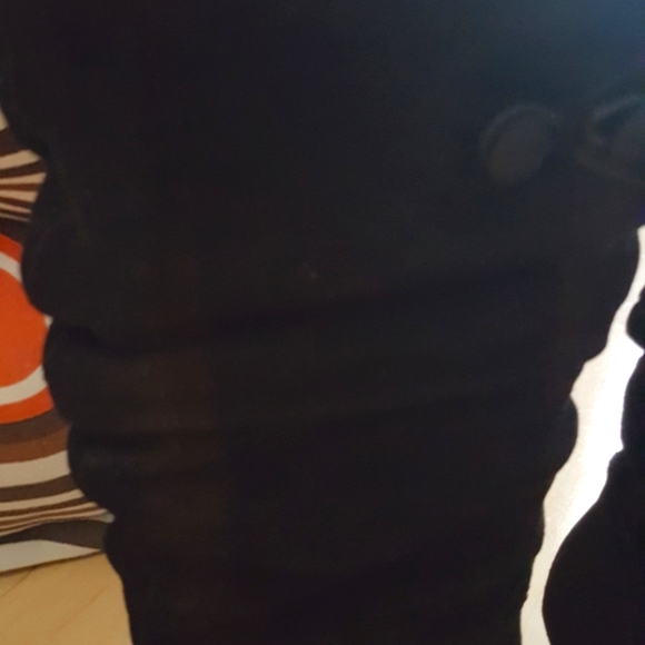 Suede Wedge Boots - Calf Height, Slouchy - 6M - Barely Worn! - Picture 6 of 9